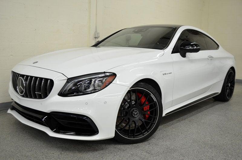 used 2019 Mercedes-Benz AMG C 63 car, priced at $67,900