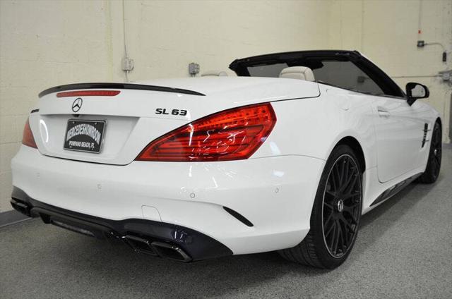 used 2017 Mercedes-Benz AMG SL 63 car, priced at $72,900