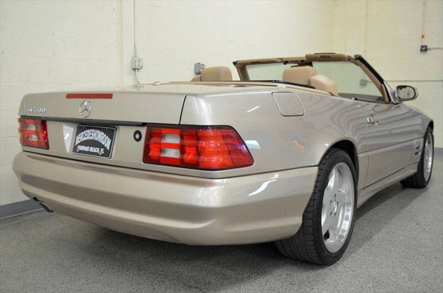 used 2002 Mercedes-Benz SL-Class car, priced at $28,900
