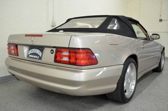 used 2002 Mercedes-Benz SL-Class car, priced at $28,900