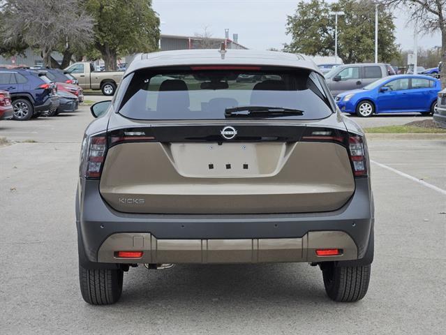 new 2025 Nissan Kicks car, priced at $25,575