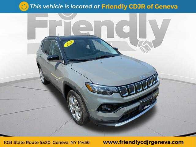 used 2022 Jeep Compass car, priced at $24,999