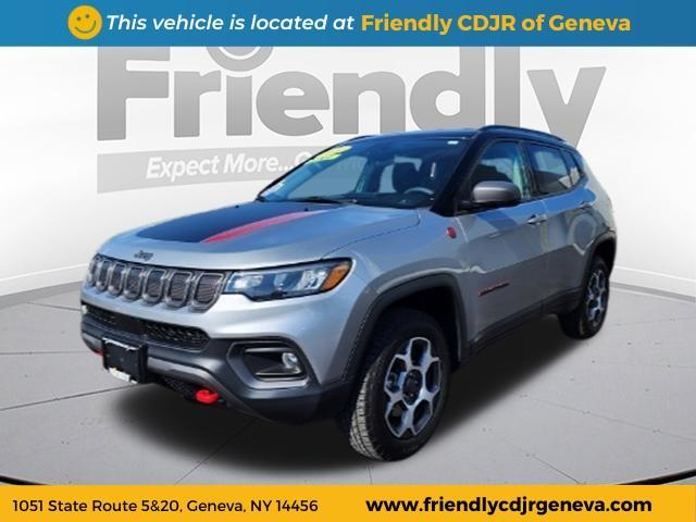 used 2022 Jeep Compass car, priced at $29,708