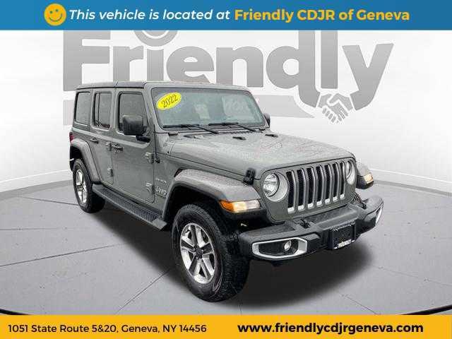used 2022 Jeep Wrangler Unlimited car, priced at $36,499