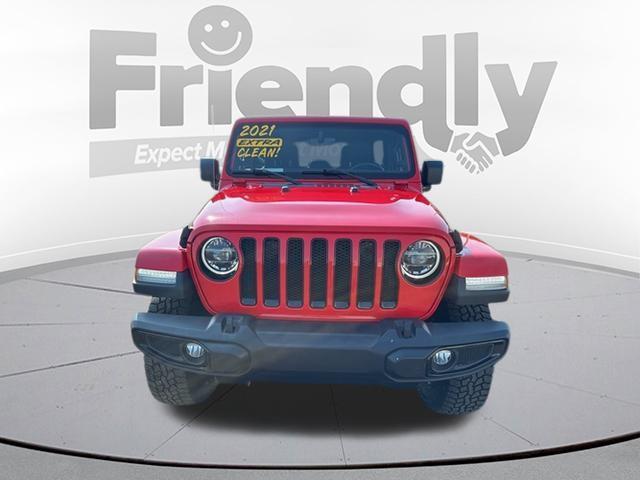 used 2021 Jeep Wrangler Unlimited car, priced at $35,899