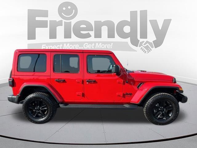 used 2021 Jeep Wrangler Unlimited car, priced at $34,911