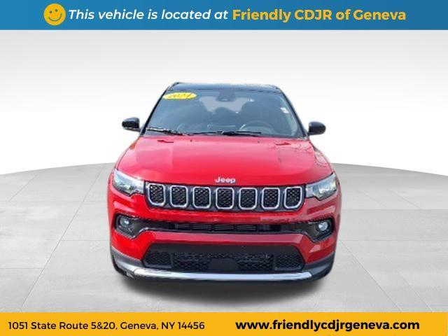 used 2024 Jeep Compass car, priced at $30,601