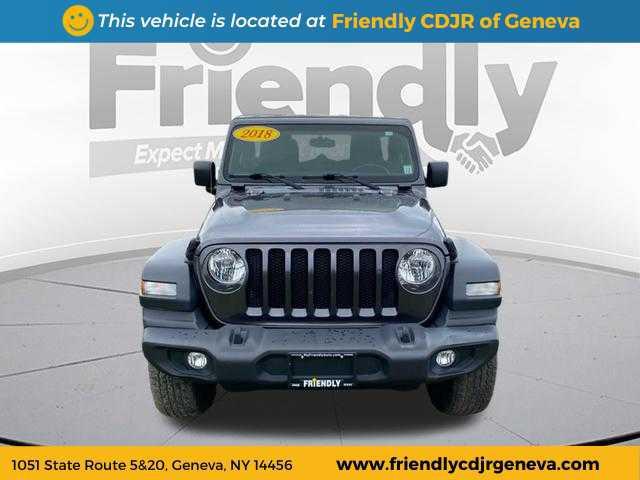 used 2018 Jeep Wrangler Unlimited car, priced at $20,999