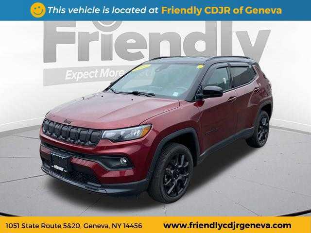 used 2022 Jeep Compass car, priced at $25,999