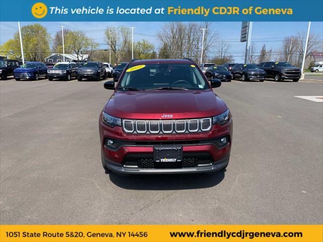 used 2022 Jeep Compass car, priced at $25,599