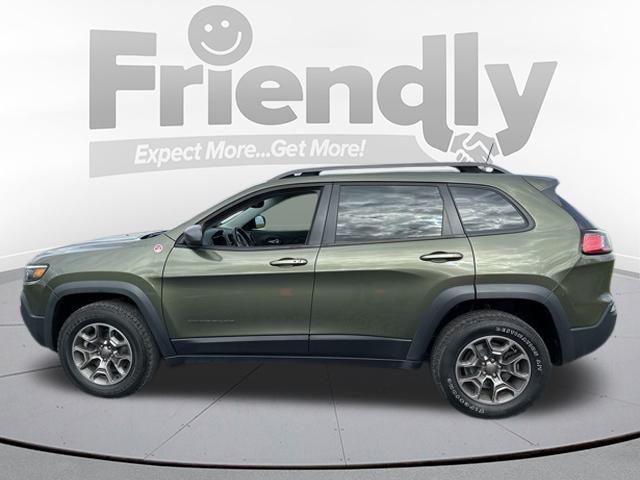 used 2021 Jeep Cherokee car, priced at $25,489