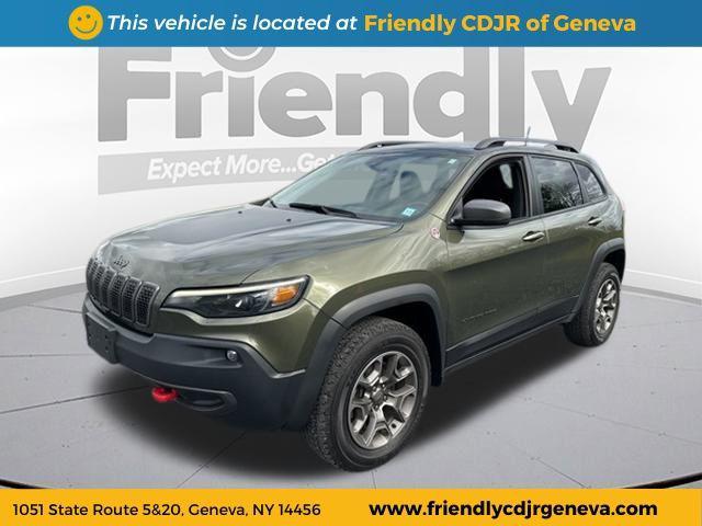 used 2021 Jeep Cherokee car, priced at $25,489