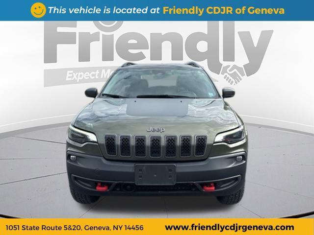 used 2021 Jeep Cherokee car, priced at $23,299