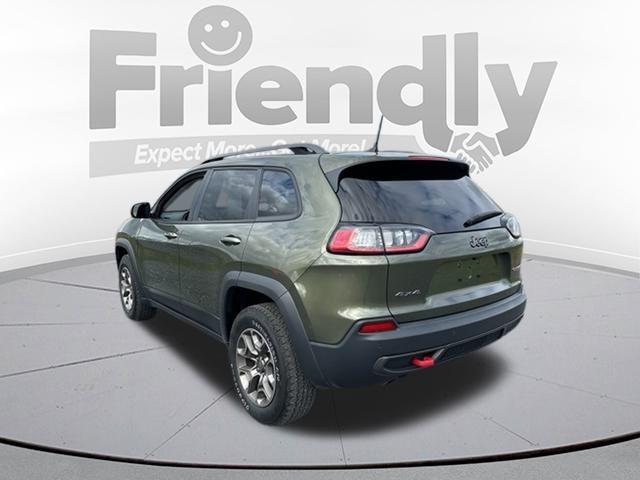 used 2021 Jeep Cherokee car, priced at $25,489