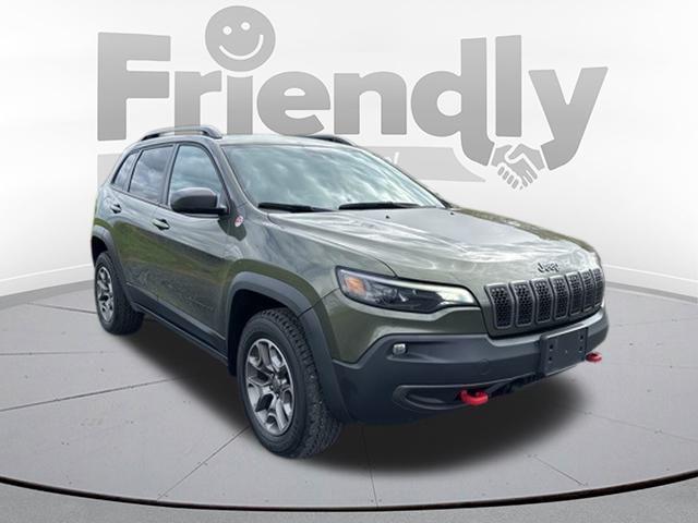 used 2021 Jeep Cherokee car, priced at $25,489