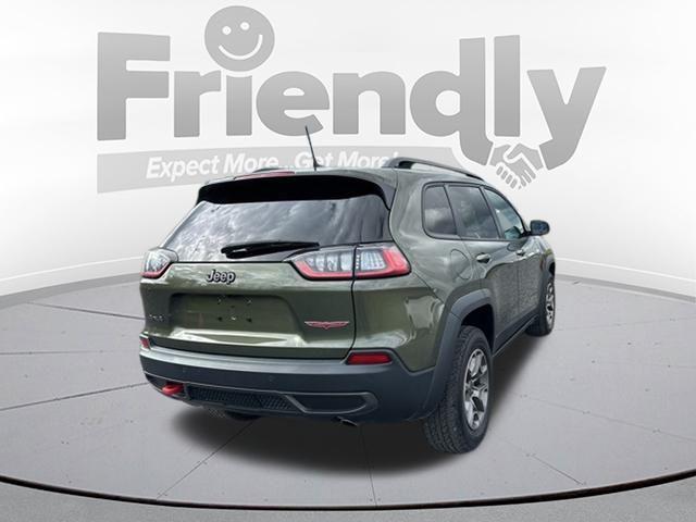 used 2021 Jeep Cherokee car, priced at $25,489