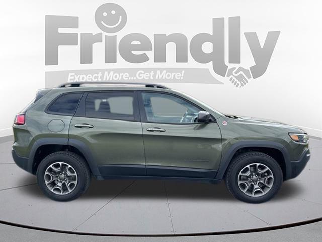 used 2021 Jeep Cherokee car, priced at $25,489