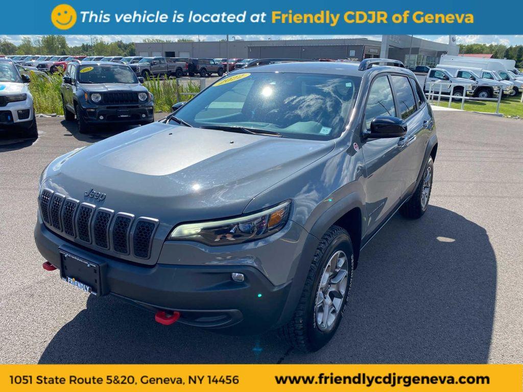 used 2022 Jeep Cherokee car, priced at $27,999