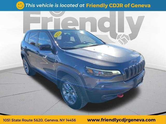 used 2022 Jeep Cherokee car, priced at $28,999