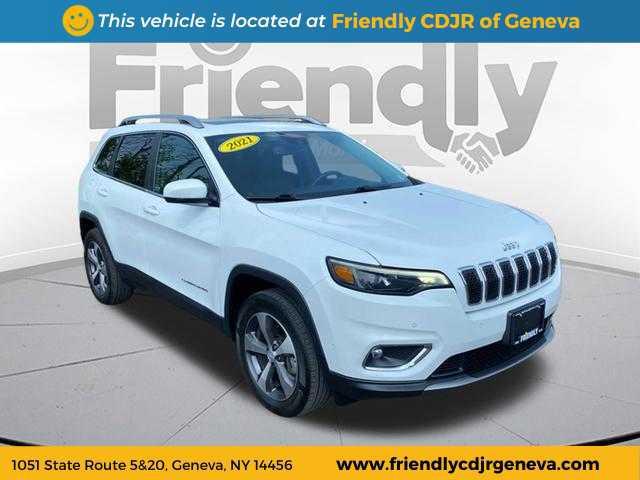 used 2021 Jeep Cherokee car, priced at $23,999