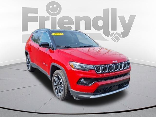 used 2024 Jeep Compass car, priced at $34,495
