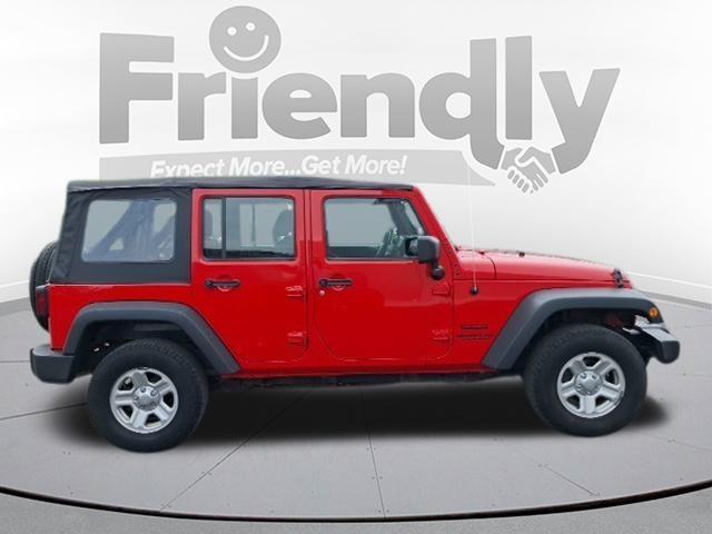 used 2017 Jeep Wrangler Unlimited car, priced at $25,347