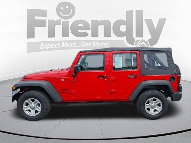 used 2017 Jeep Wrangler Unlimited car, priced at $25,347