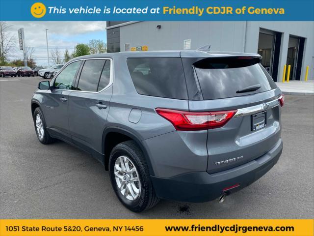 used 2021 Chevrolet Traverse car, priced at $27,999