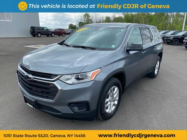 used 2021 Chevrolet Traverse car, priced at $27,999