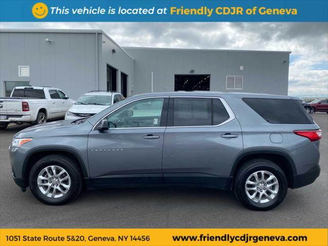 used 2021 Chevrolet Traverse car, priced at $27,999