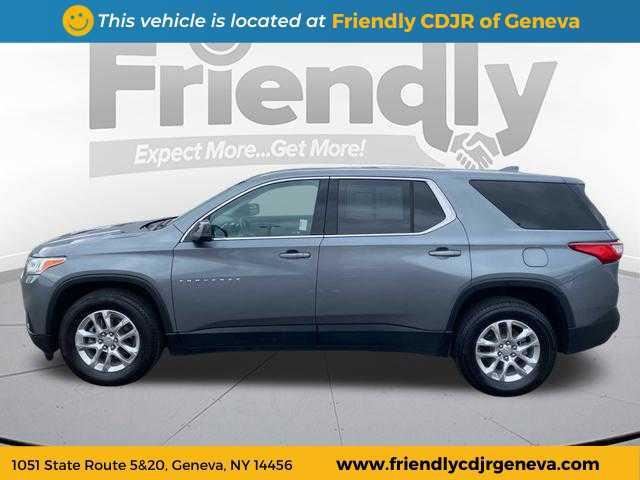 used 2021 Chevrolet Traverse car, priced at $27,999