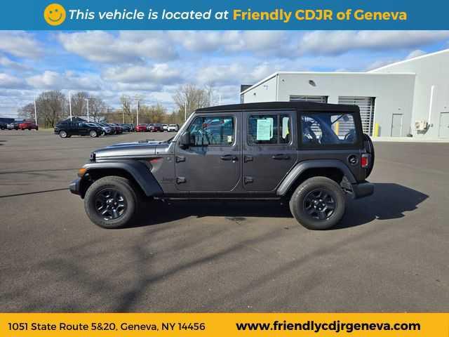 used 2024 Jeep Wrangler car, priced at $34,999