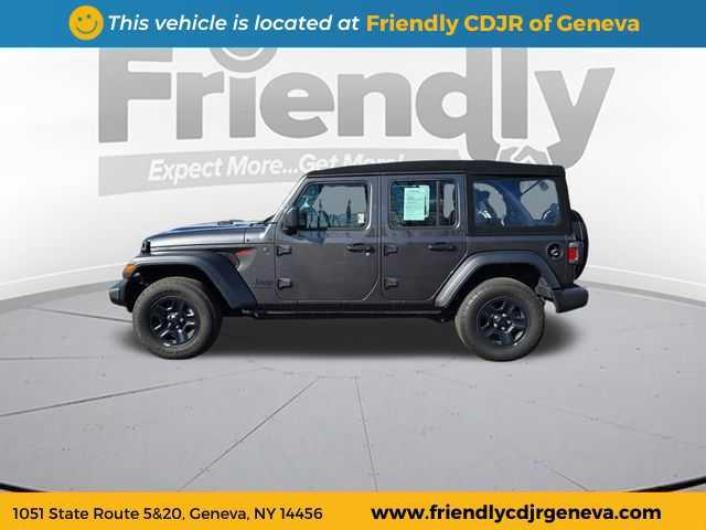 used 2024 Jeep Wrangler car, priced at $34,999