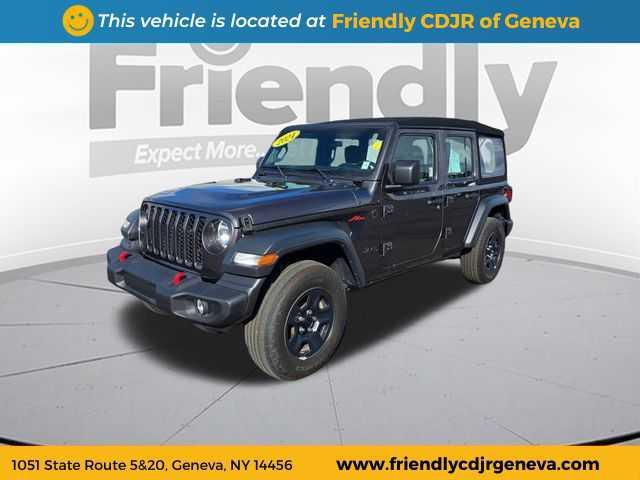 used 2024 Jeep Wrangler car, priced at $34,999
