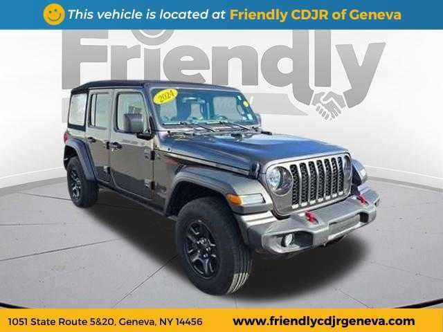 used 2024 Jeep Wrangler car, priced at $31,999