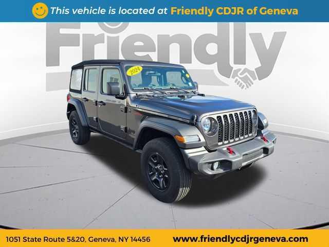used 2024 Jeep Wrangler car, priced at $34,999