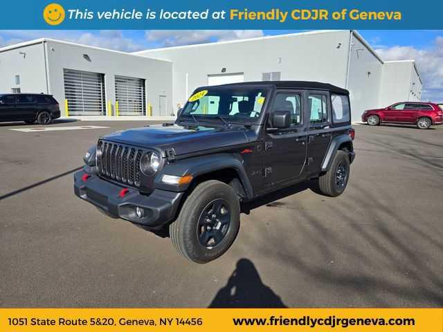used 2024 Jeep Wrangler car, priced at $34,999