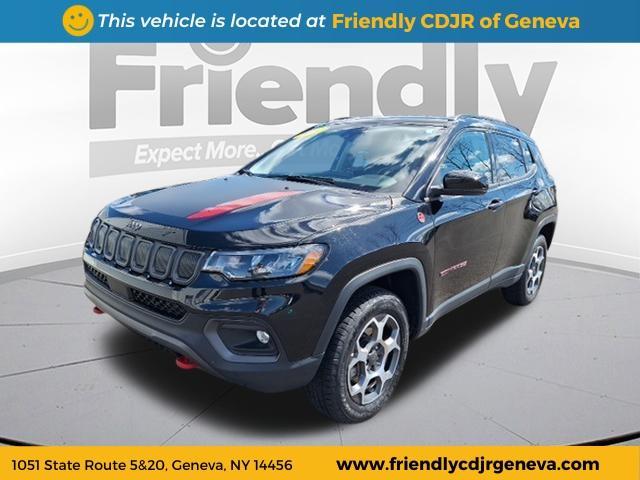 used 2022 Jeep Compass car, priced at $29,495