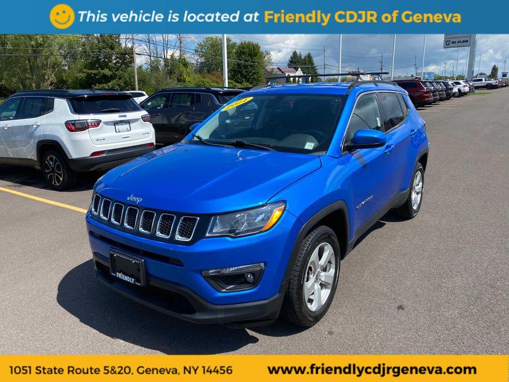 used 2021 Jeep Compass car, priced at $17,999