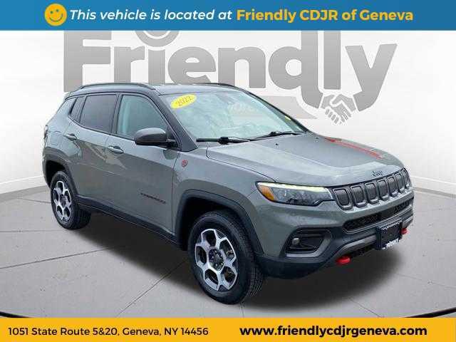 used 2022 Jeep Compass car, priced at $24,999