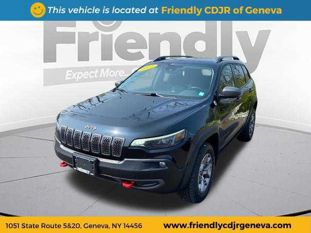 used 2021 Jeep Cherokee car, priced at $24,999