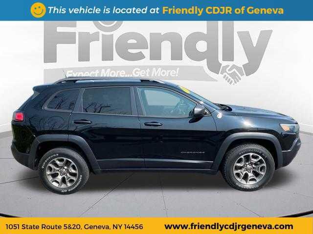 used 2021 Jeep Cherokee car, priced at $24,999