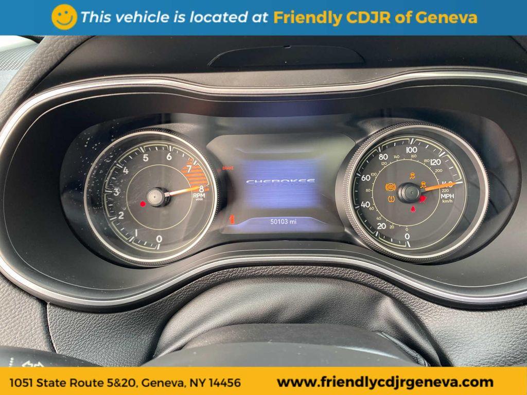 used 2021 Jeep Cherokee car, priced at $23,999