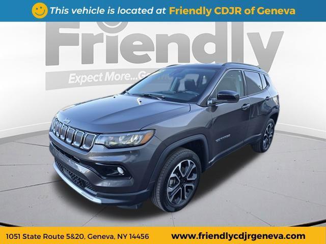 used 2022 Jeep Compass car, priced at $25,740