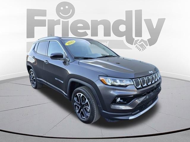 used 2022 Jeep Compass car, priced at $25,740