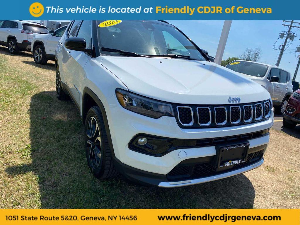 used 2024 Jeep Compass car, priced at $26,999