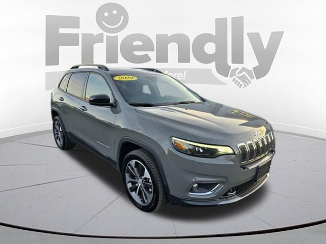 used 2022 Jeep Cherokee car, priced at $27,255