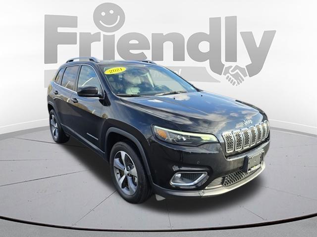 used 2021 Jeep Cherokee car, priced at $26,335