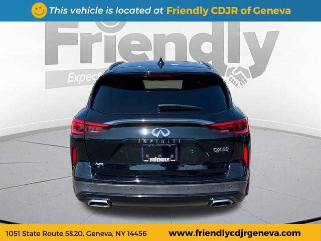 used 2021 INFINITI QX50 car, priced at $27,999