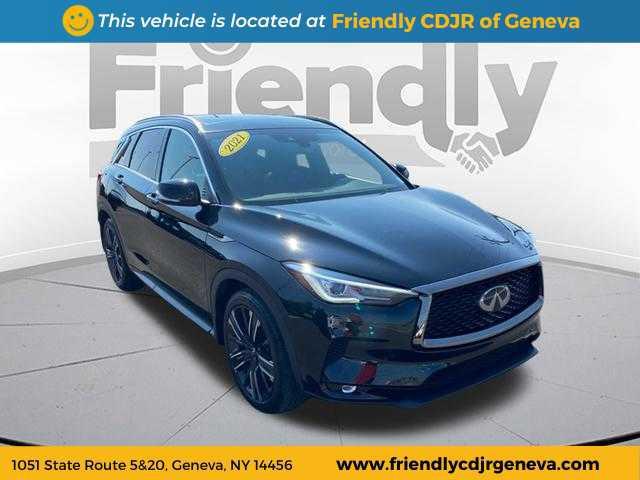 used 2021 INFINITI QX50 car, priced at $27,999